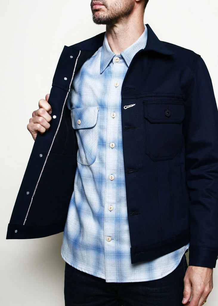 Rogue Territory Field Shirt - Sky Blue Shadow Plaid