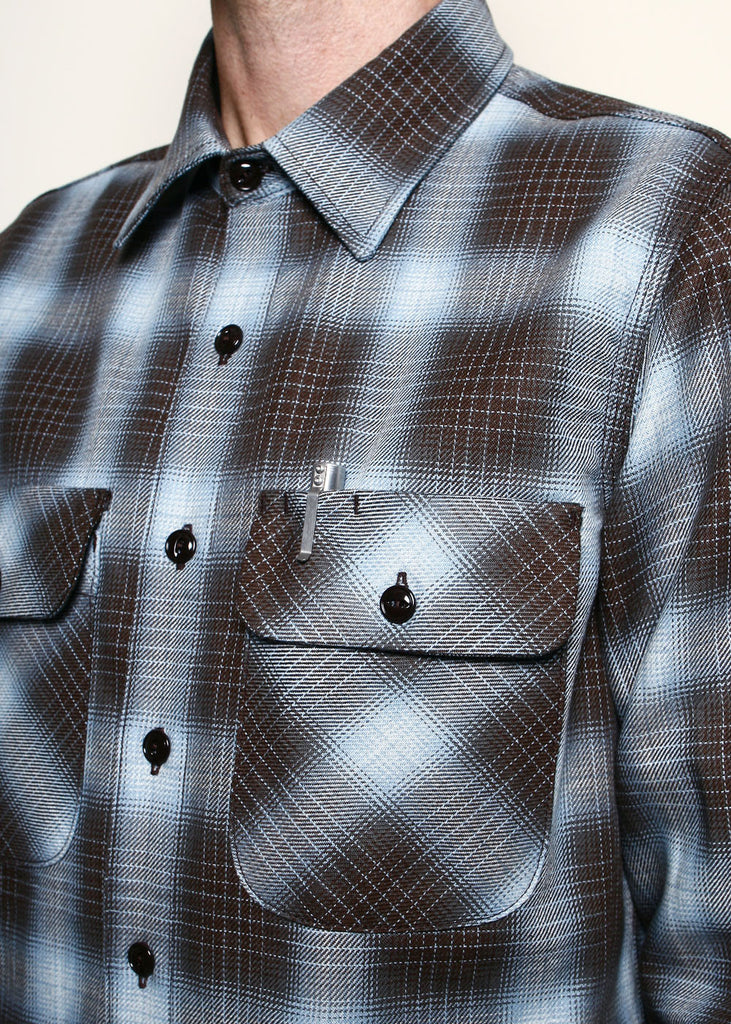Rogue Territory Field Shirt - Brown Shadow Plaid