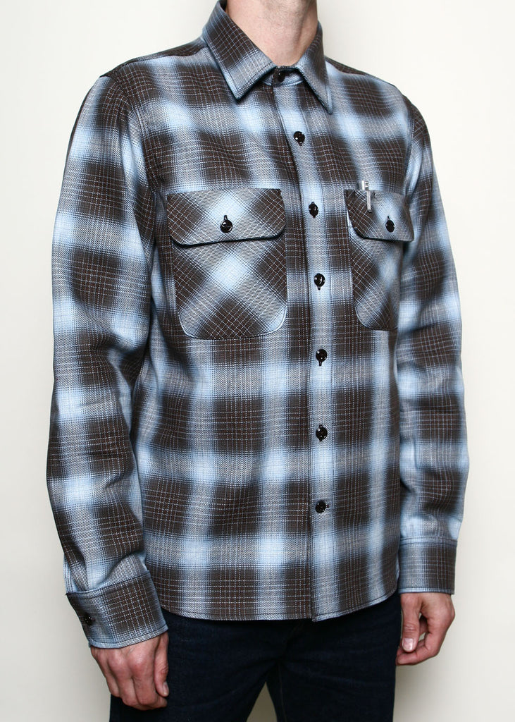 Rogue Territory Field Shirt - Brown Shadow Plaid