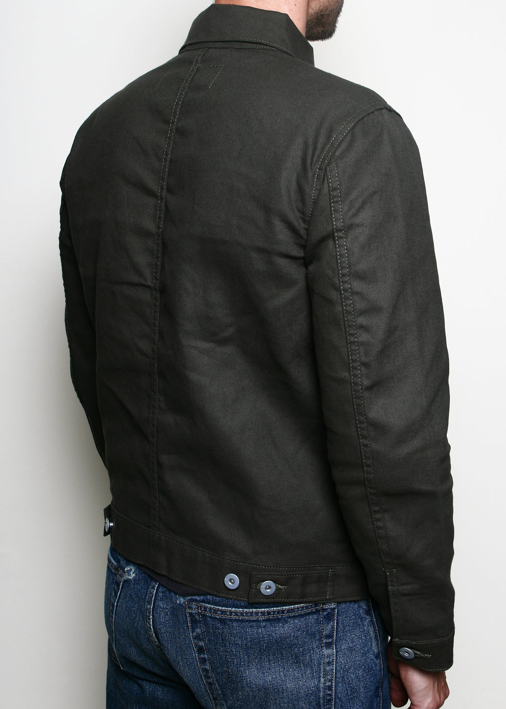 Rogue Territory Open Range Jacket - Dry Wax Canvas Pine