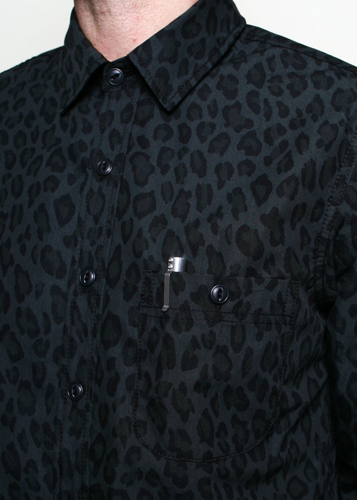 Rogue Territory Oxford Shirt - Dark Cheetah Camo