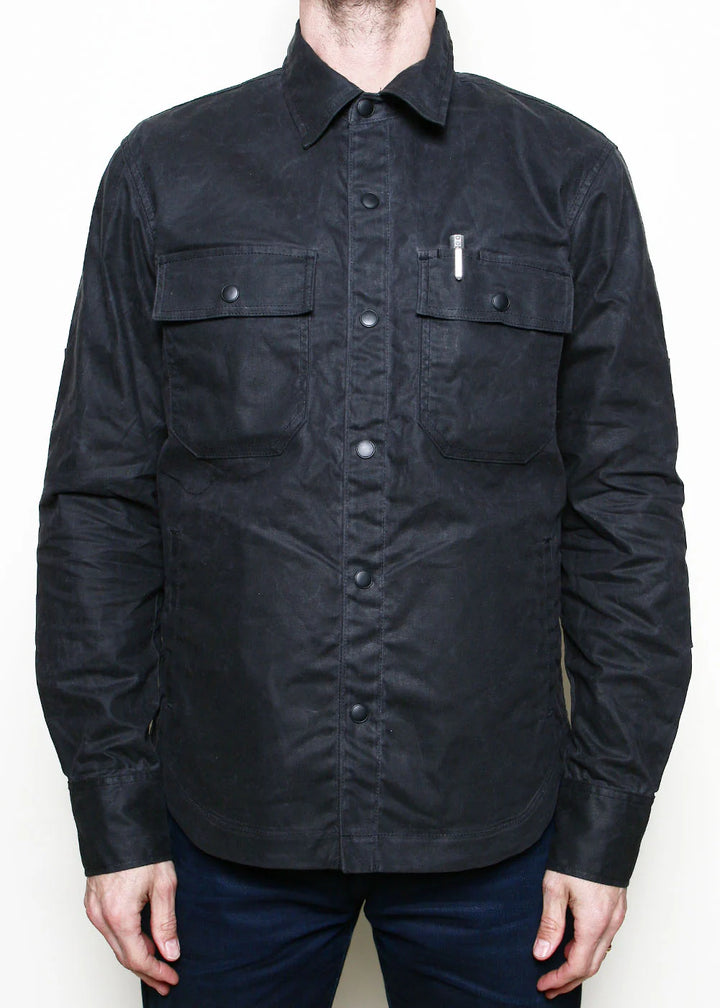 Rogue Territory Patrol Shirt - Grey Waxed Canvas