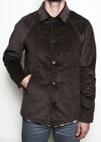 Rogue Territory Peacoat - Brown Corduroy