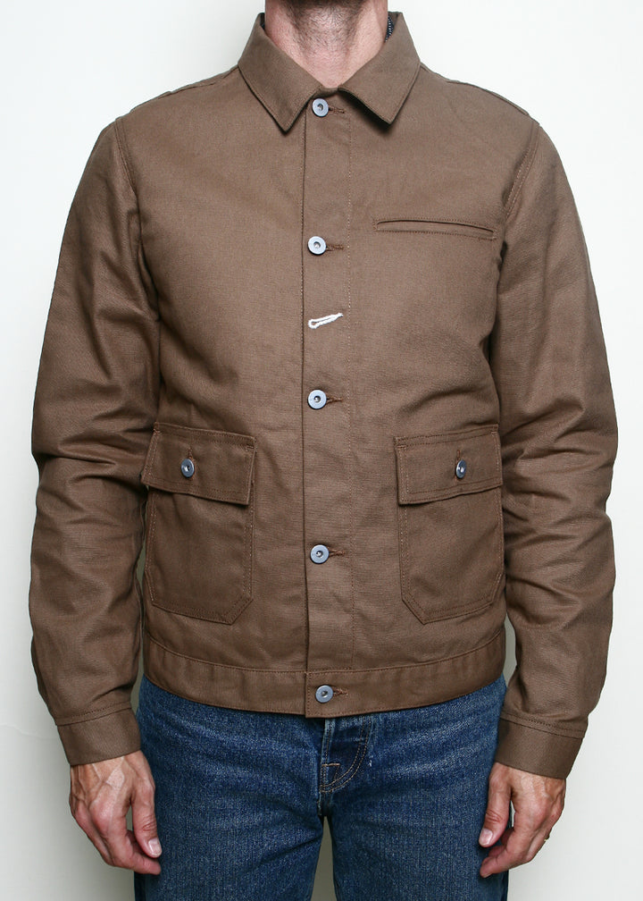 Rogue Territory Ranger Jacket - Dry Wax Canvas Brown