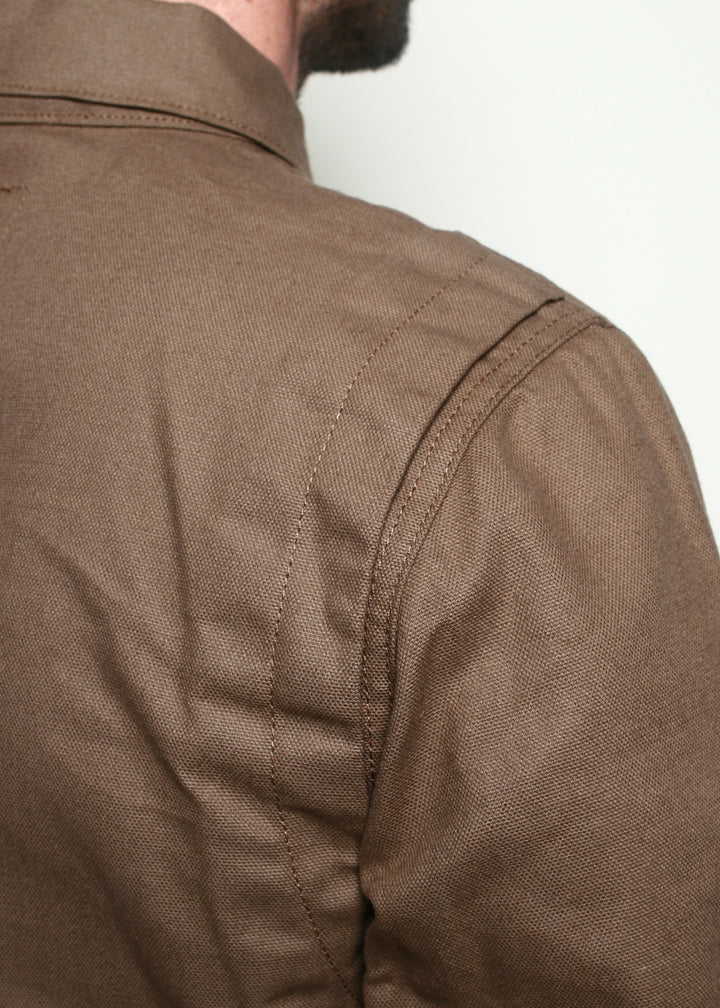 Rogue Territory Ranger Jacket - Dry Wax Canvas Brown