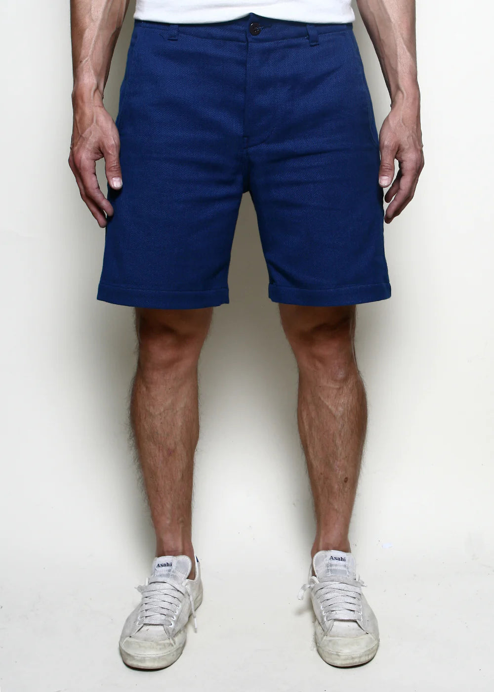 Rogue Territory Infantry Shorts - Indigo Selvedge Contrast
