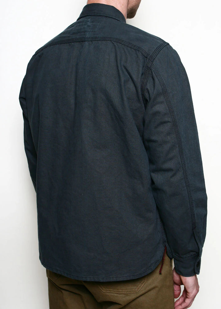 Rogue Territory Dyed Canvas Work Shirt - Ash