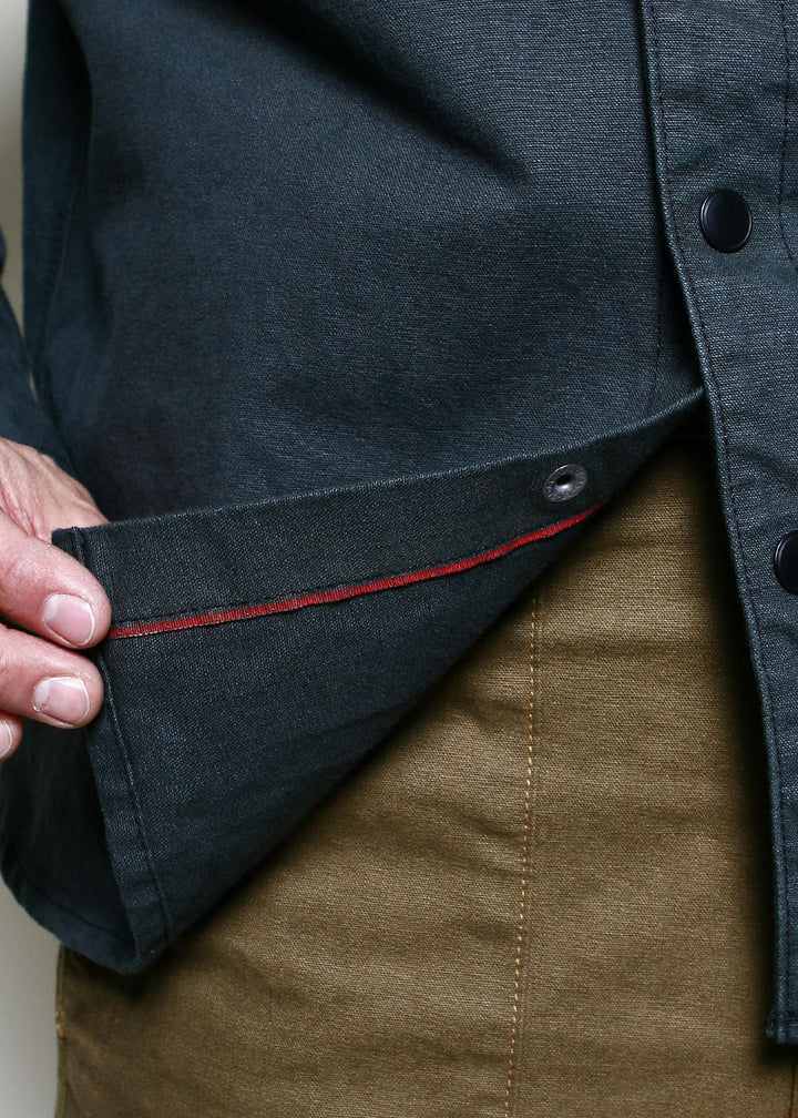 Rogue Territory Dyed Canvas Work Shirt - Ash