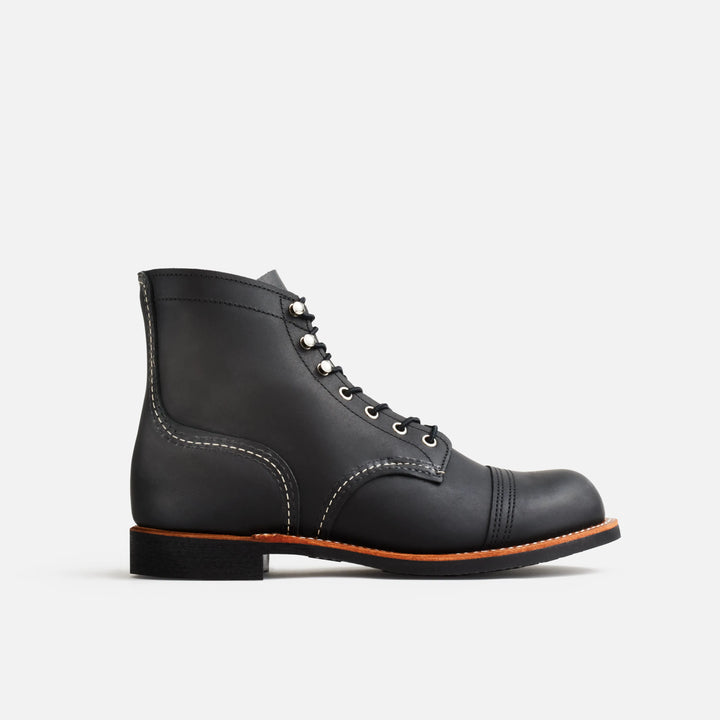 Red Wing Second - 6 INCH Iron Ranger- Black 8084D