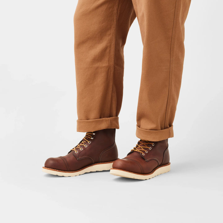 Red Wing Iron Ranger Traction Tred in Amber Harness Leather - Style 8088