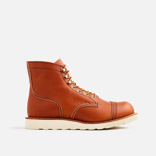 Red Wing Iron Ranger Traction Tred in Oro - Style 8089 – Berkeley