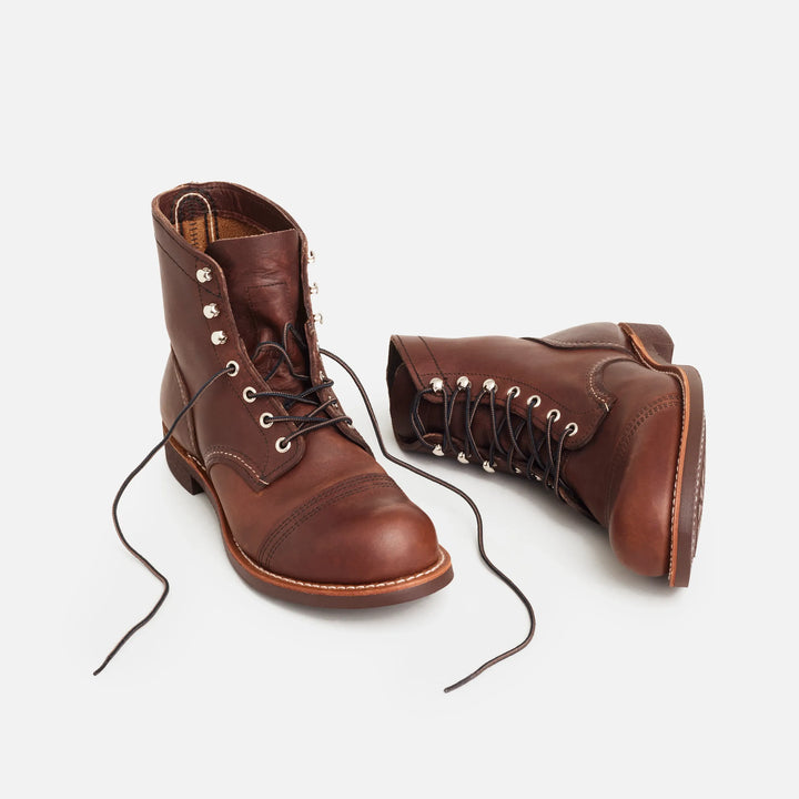 Red Wing Iron Ranger 6" Boot Amber Harness Leather - Style 8111