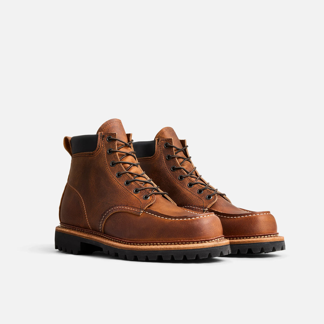 Red Wing Heritage 6-Inch Norway Moc - Copper Rough and Tough Scotch-Grain