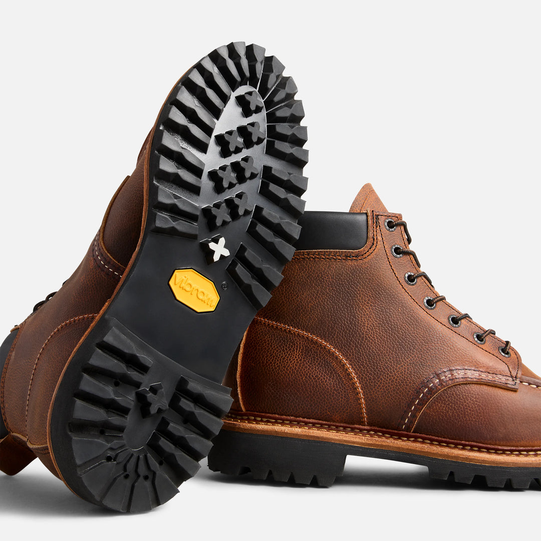 Red Wing Heritage 6-Inch Norway Moc - Copper Rough and Tough Scotch-Grain
