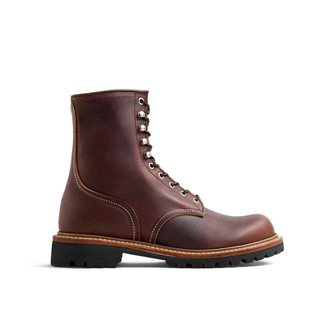 Red Wing Heritage 120th Anniversary Logger Boot in Briar Oil Slick - Style 4585