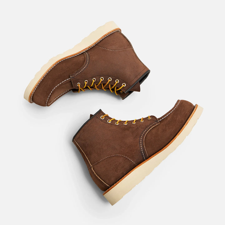 Red Wing Heritage Classic Moc in Chocolate Muleskinner Leather - Style 8836