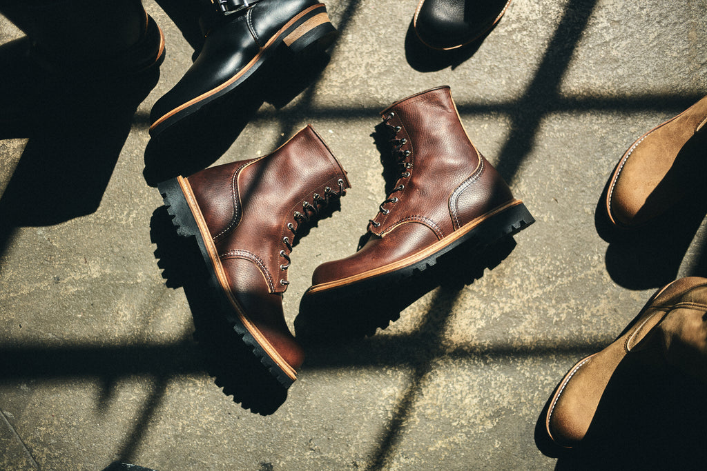 Red Wing Heritage 120th Anniversary Logger Boot in Briar Oil Slick