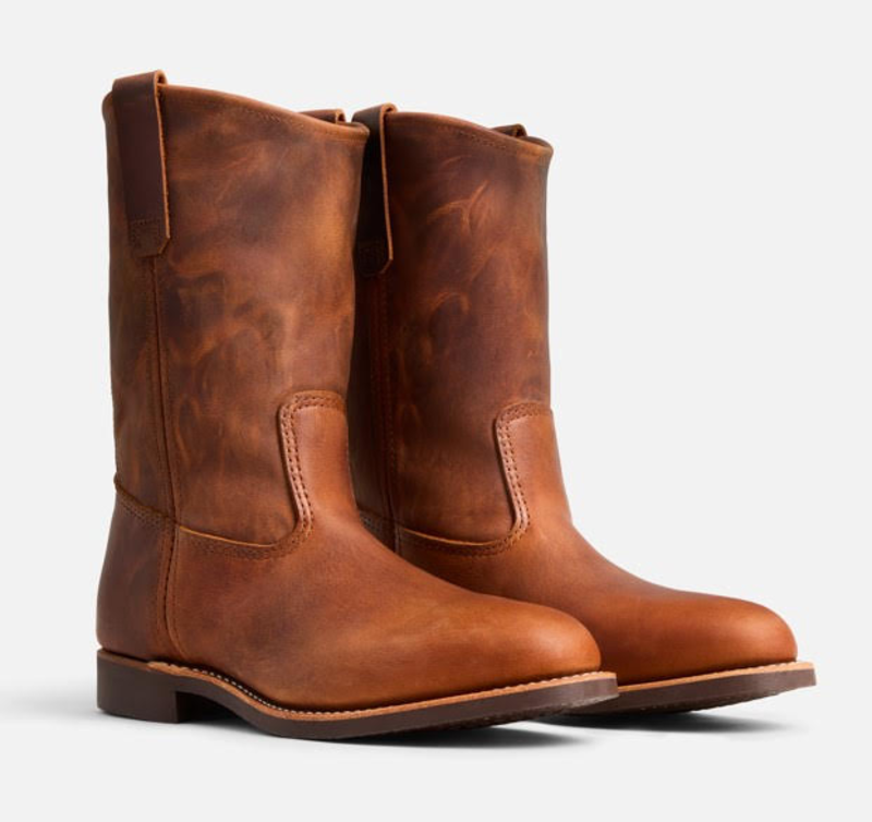 Red Wing Seconds - Pecos Heritage #8066 E WIDTH - Men's Pecos in Copper Rough & Tuff