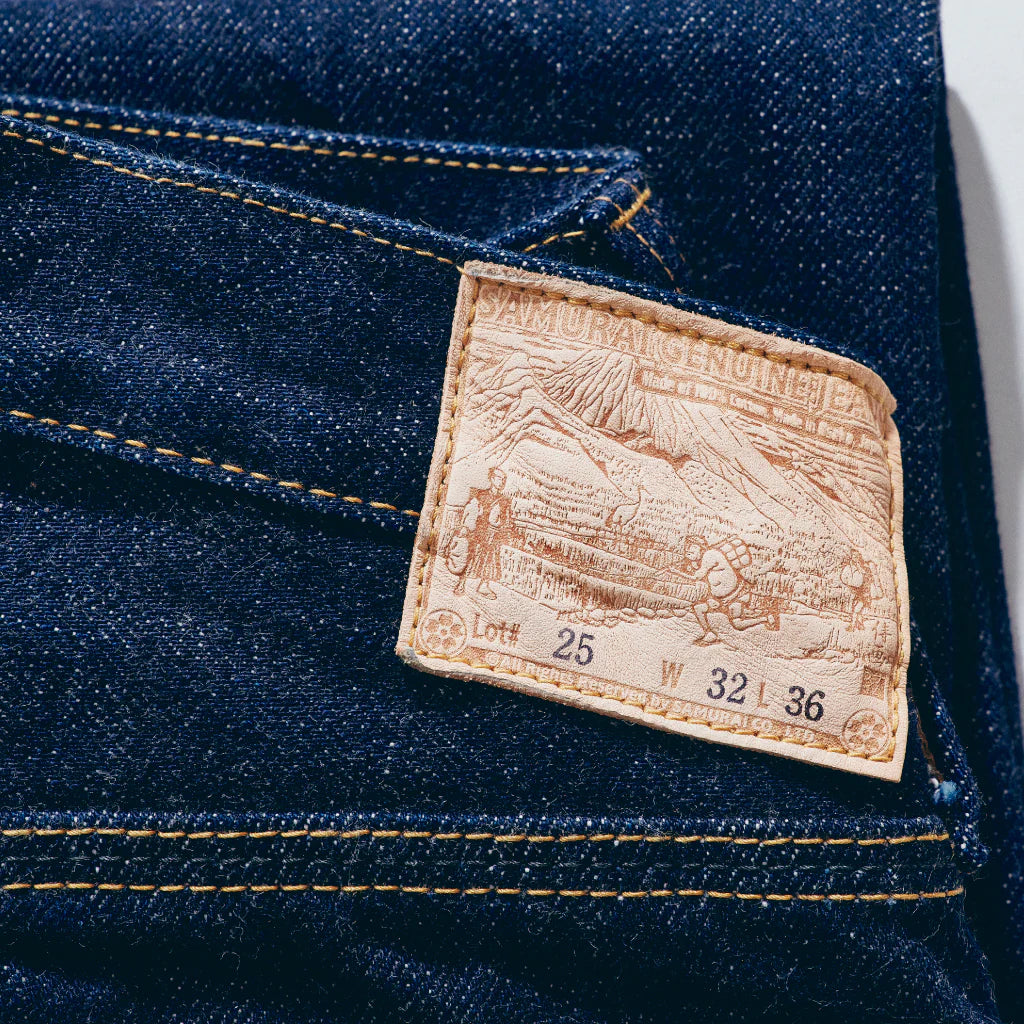 Samurai Yamato Slim Straight - S003JP 21oz jeans Indigo