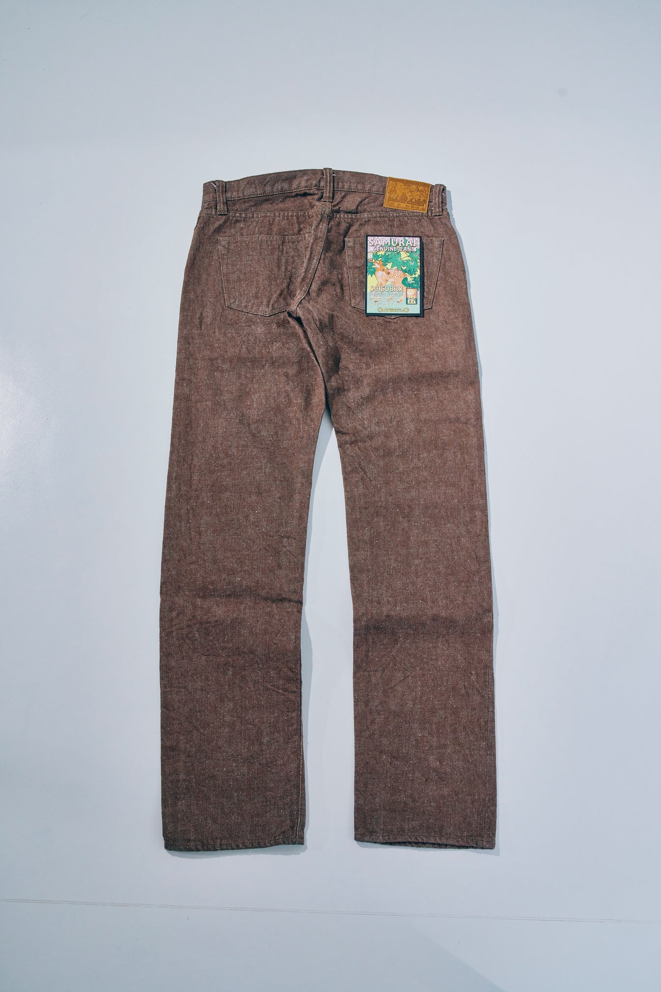 Samurai 15oz Kanoko Brown Denim [S0150BRX] – Berkeley Supply