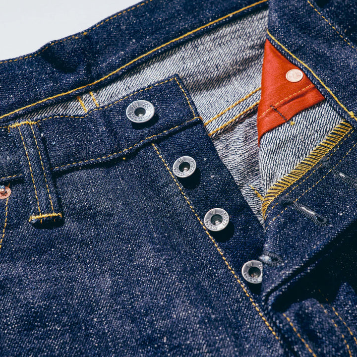 Samurai 17oz (ZERO) World War Model Wide Straight Indigo Denim [S3000VXII]