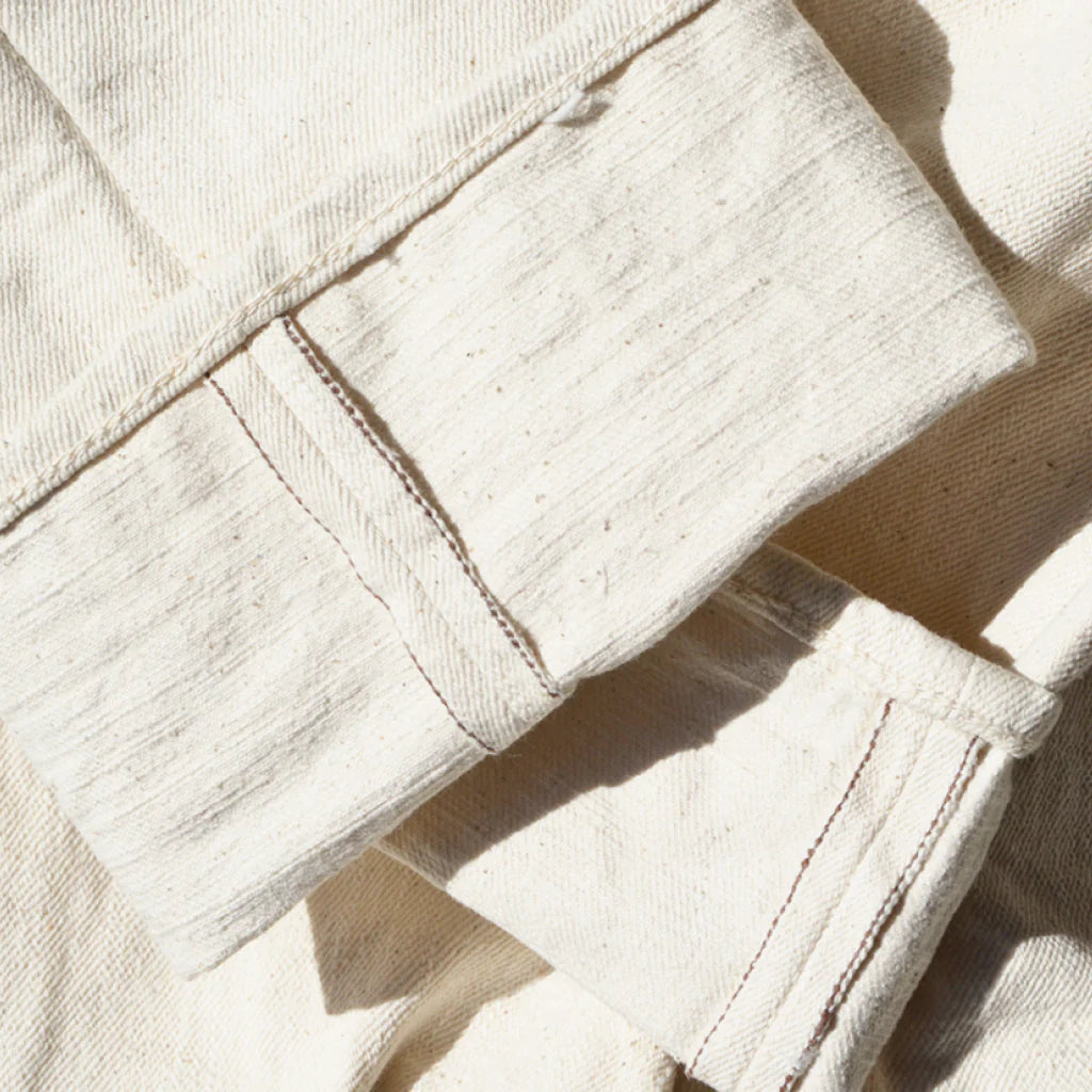 Samurai Japanese Cotton Natural Ecru Denim [S710SC-KI]