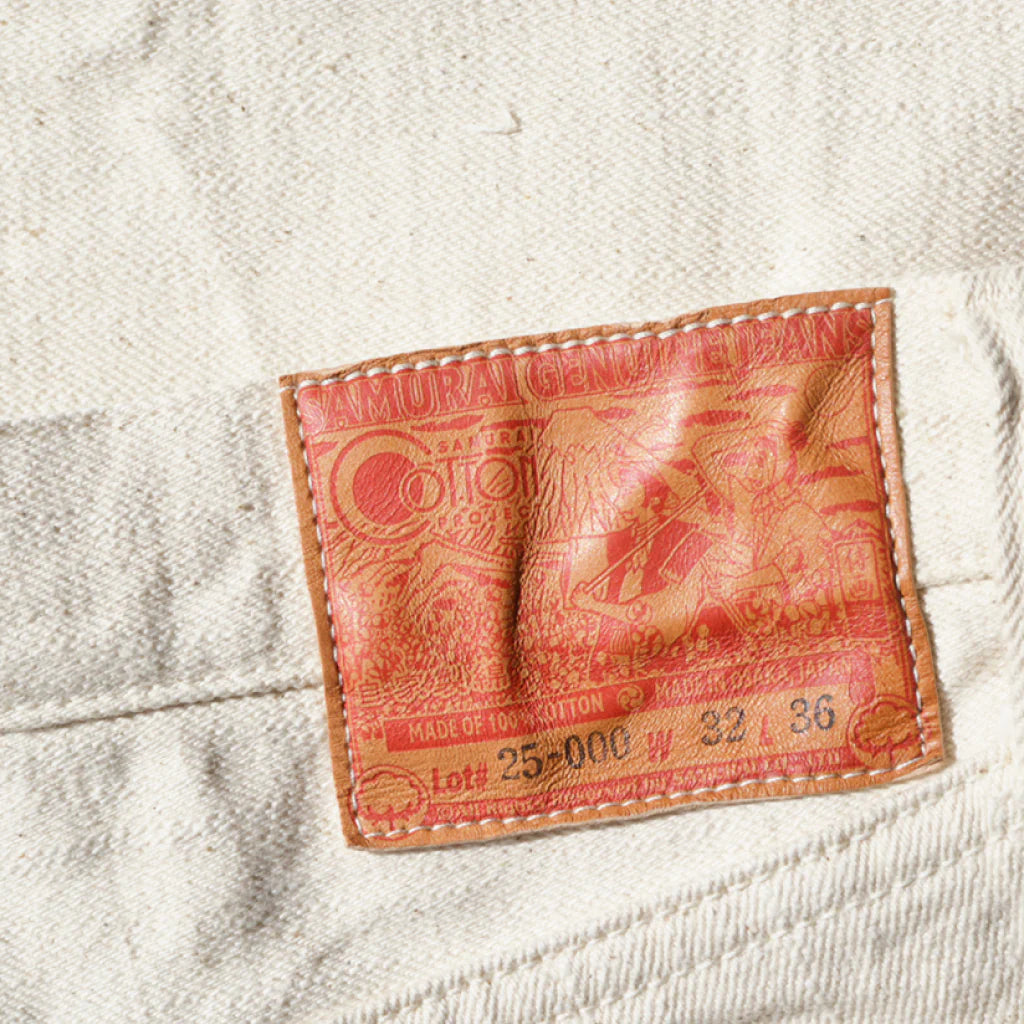 Samurai Japanese Cotton Natural Ecru Denim [S710SC-KI]