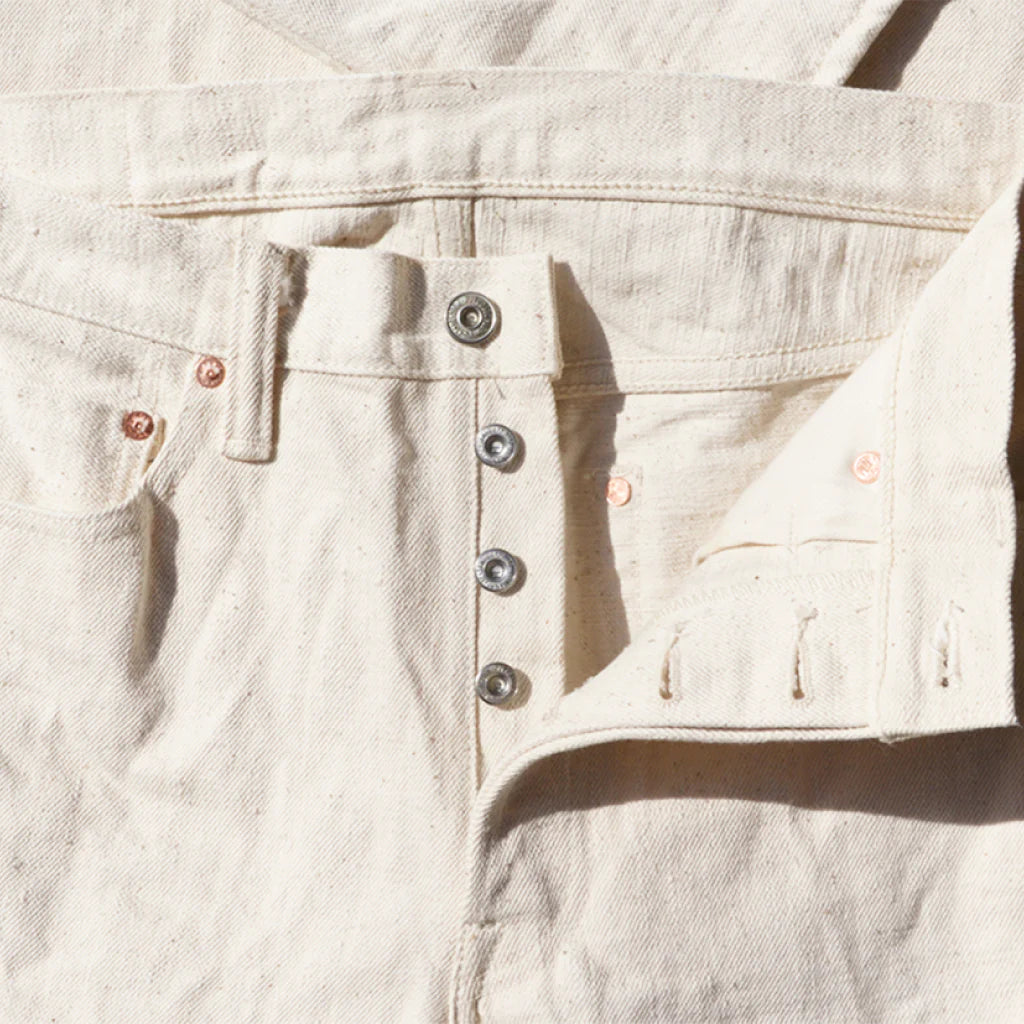 Samurai Japanese Cotton Natural Ecru Denim [S710SC-KI]