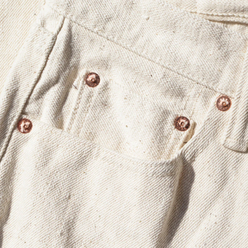 Samurai Japanese Cotton Natural Ecru Denim [S710SC-KI]