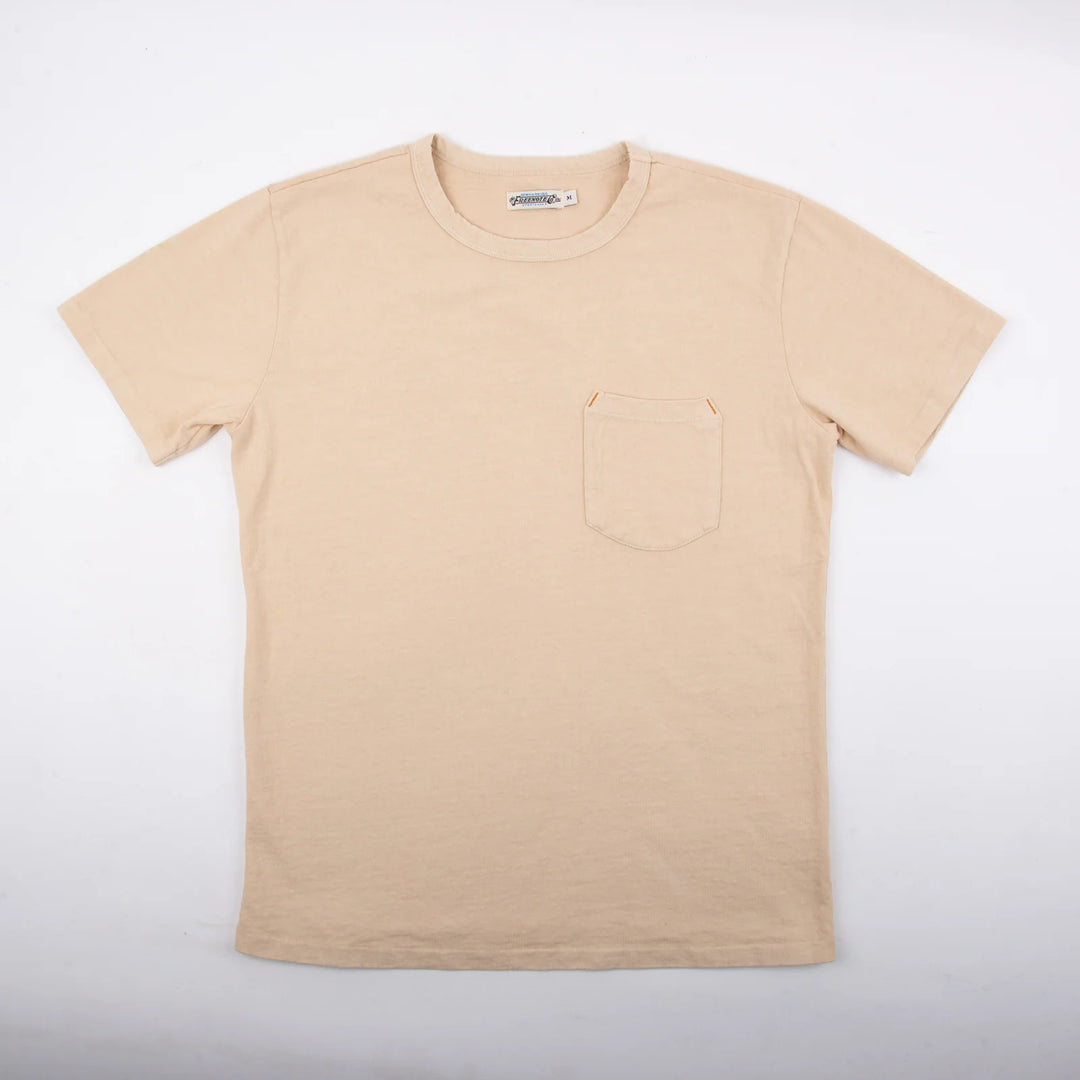 Freenote Cloth 13 Ounce Pocket T-Shirt - Cream