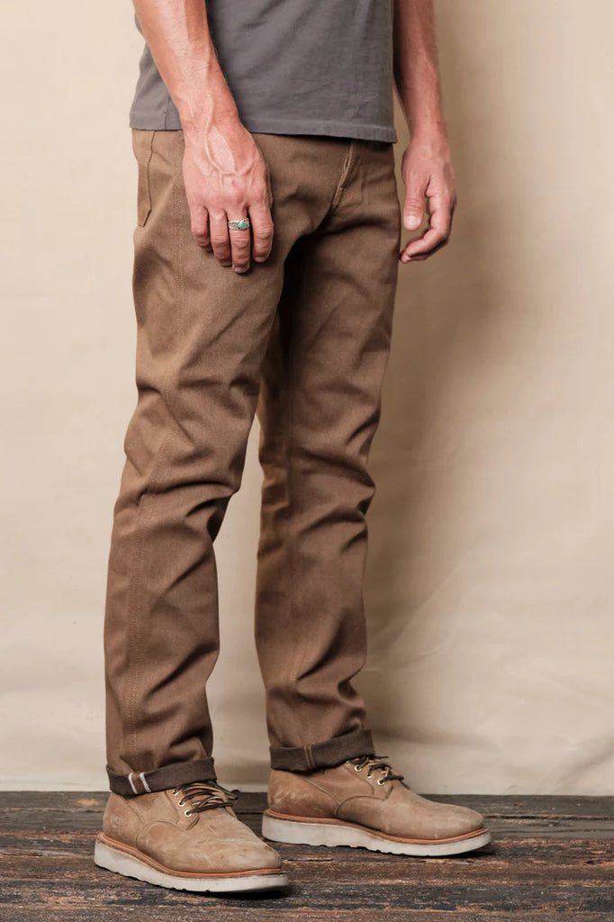 Freenote Cloth Rios 15 Ounce - Brown Denim