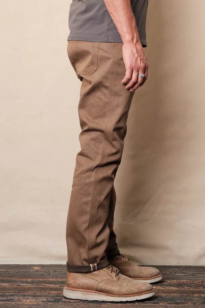 Freenote Cloth Rios 15 Ounce - Brown Denim