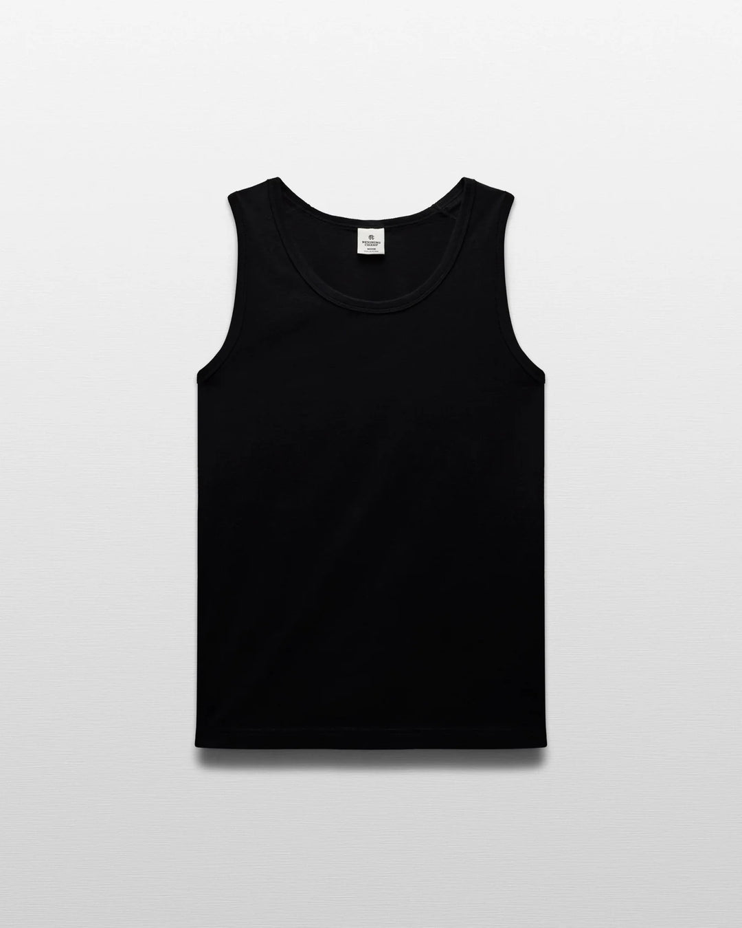 Reigning Champ Lightweight Jersey Standard Tank Top - Black