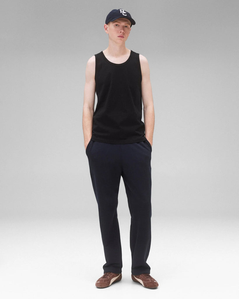 Reigning Champ Lightweight Jersey Standard Tank Top - Black