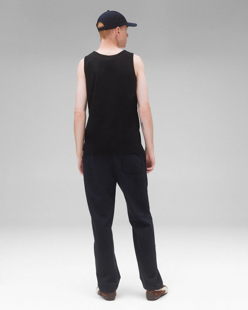 Reigning Champ Lightweight Jersey Standard Tank Top - Black
