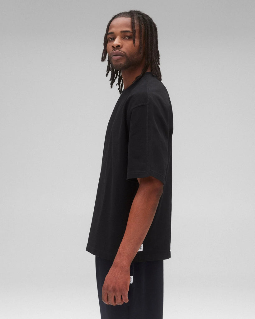 Reigning Champ Heavyweight Jersey Relaxed T-shirt - Black