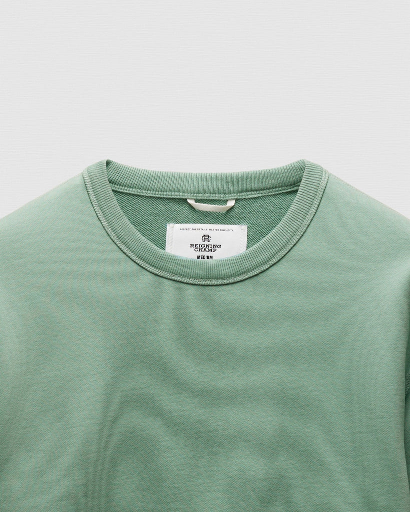 Reigning Champ Midnight Terry Standard Crewneck - Sage