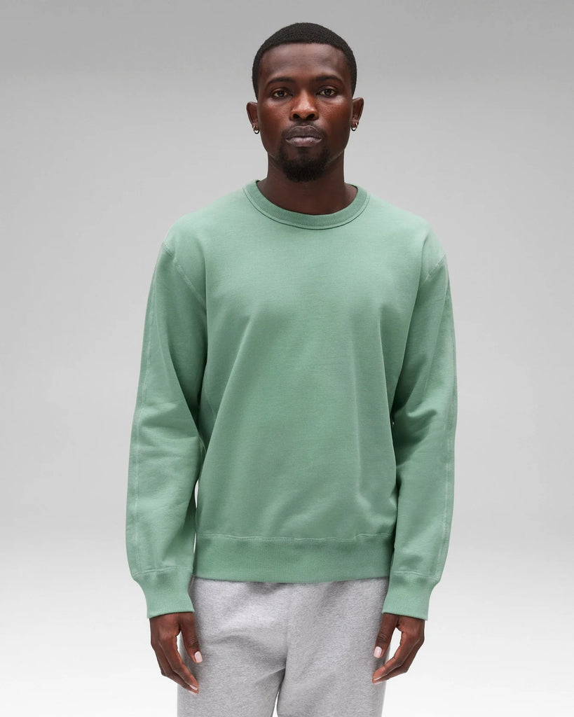 Reigning Champ Midnight Terry Standard Crewneck - Sage