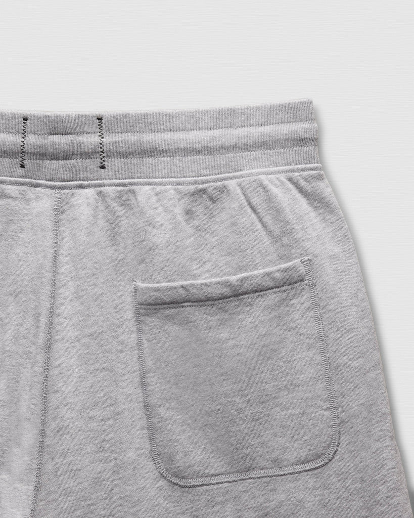 Reigning Champ Lightweight Terry Standard Sweatshort 6" - Heather Grey