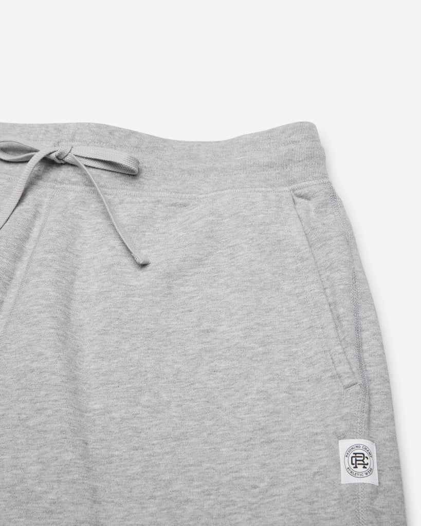 Reigning Champ Lightweight Terry Standard Sweatshort 6" - Heather Grey