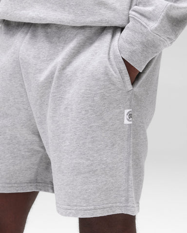 Reigning Champ Lightweight Terry Standard Sweatshort 6" - Heather Grey