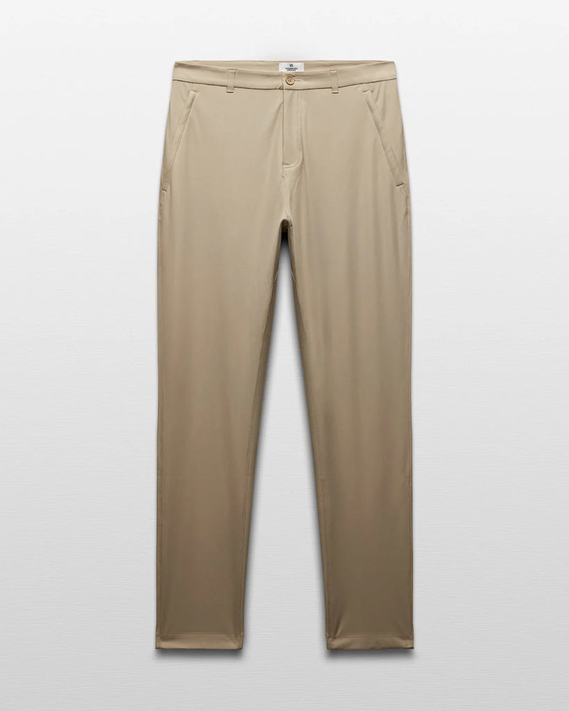 Reigning Champ Strech Warp Knit Coach's Slim Pant - Desert