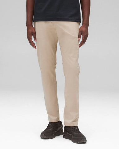 Reigning Champ Strech Warp Knit Coach's Slim Pant - Desert