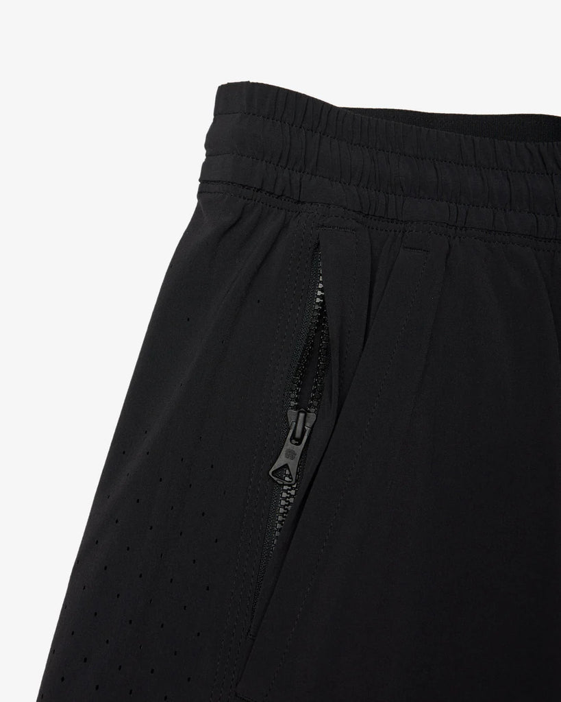 Reigning Champ 4-Way Stretch Nylon Standard Training Short 7” - Black