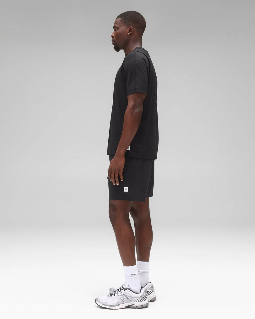 Reigning Champ 4-Way Stretch Nylon Standard Training Short 7” - Black