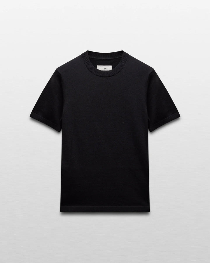 Reigning Champ Cotton Cashmere Riviera T-Shirt - Black