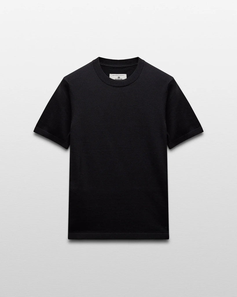 Reigning Champ Cotton Cashmere Riviera T-Shirt - Black