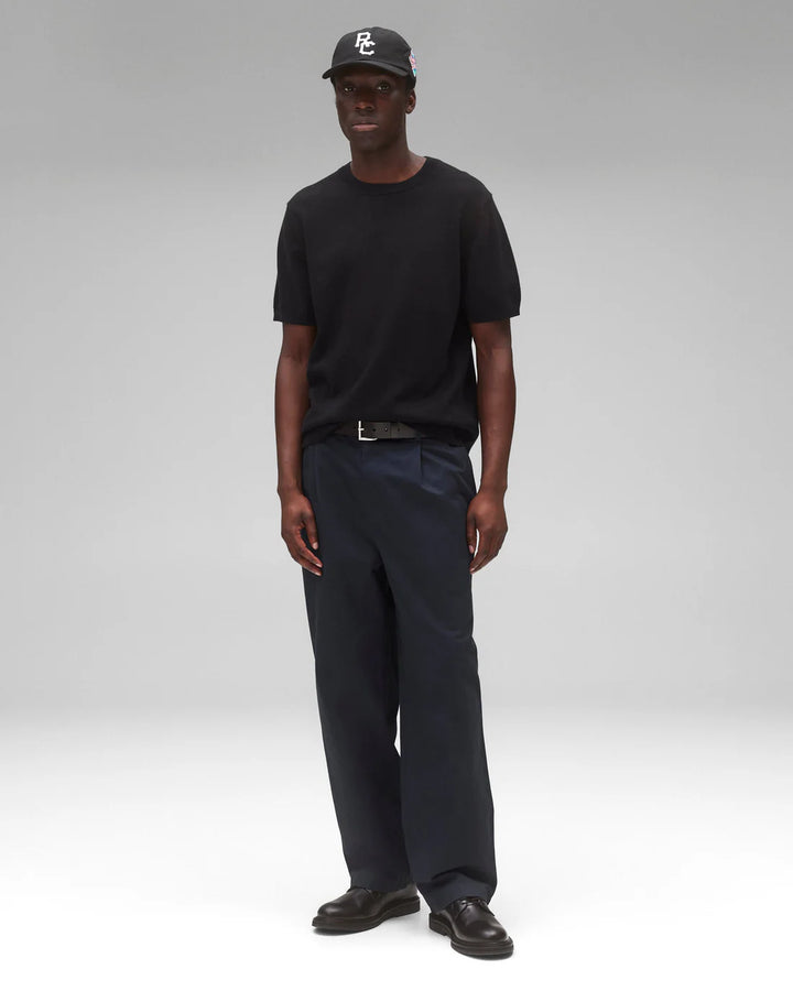 Reigning Champ Cotton Cashmere Riviera T-Shirt - Black