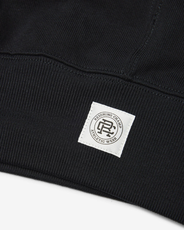Reigning Champ Heavyweight Jersey Standard Hoodie - Black