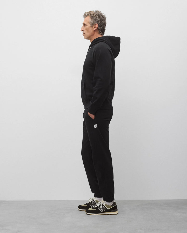 Reigning Champ Heavyweight Jersey Standard Hoodie - Black